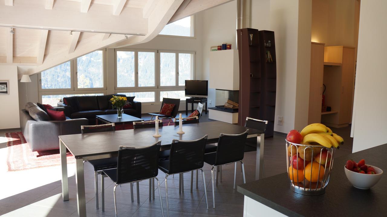 Chalet Brunner Penthouse Wengen Exterior foto