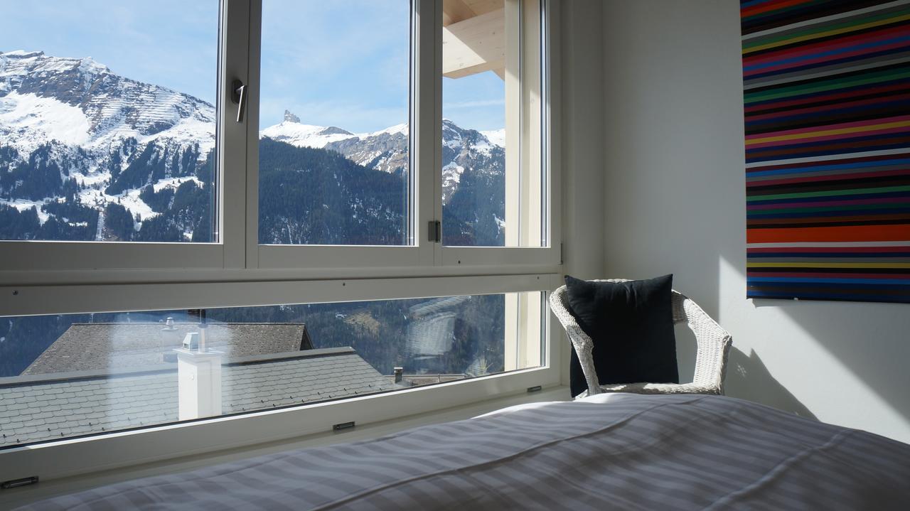 Chalet Brunner Penthouse Wengen Exterior foto