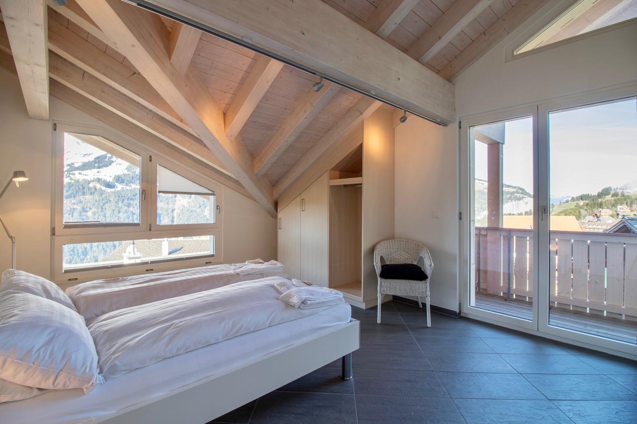 Chalet Brunner Penthouse Wengen Exterior foto