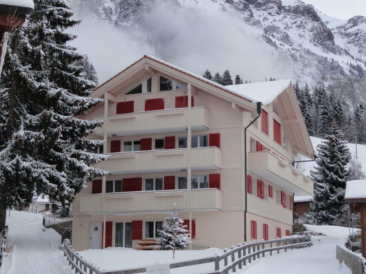 Chalet Brunner Penthouse Wengen Exterior foto